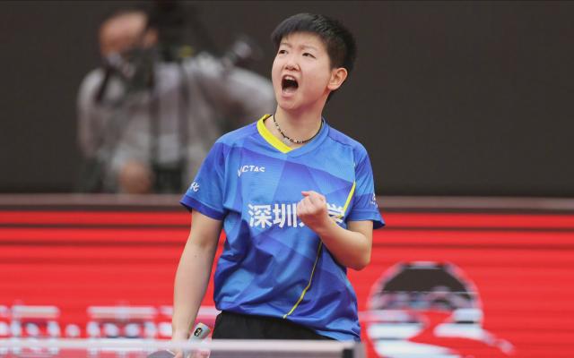 kaiyun-山东深圳会师乒超女团决赛 孙颖莎收获世乒赛门票